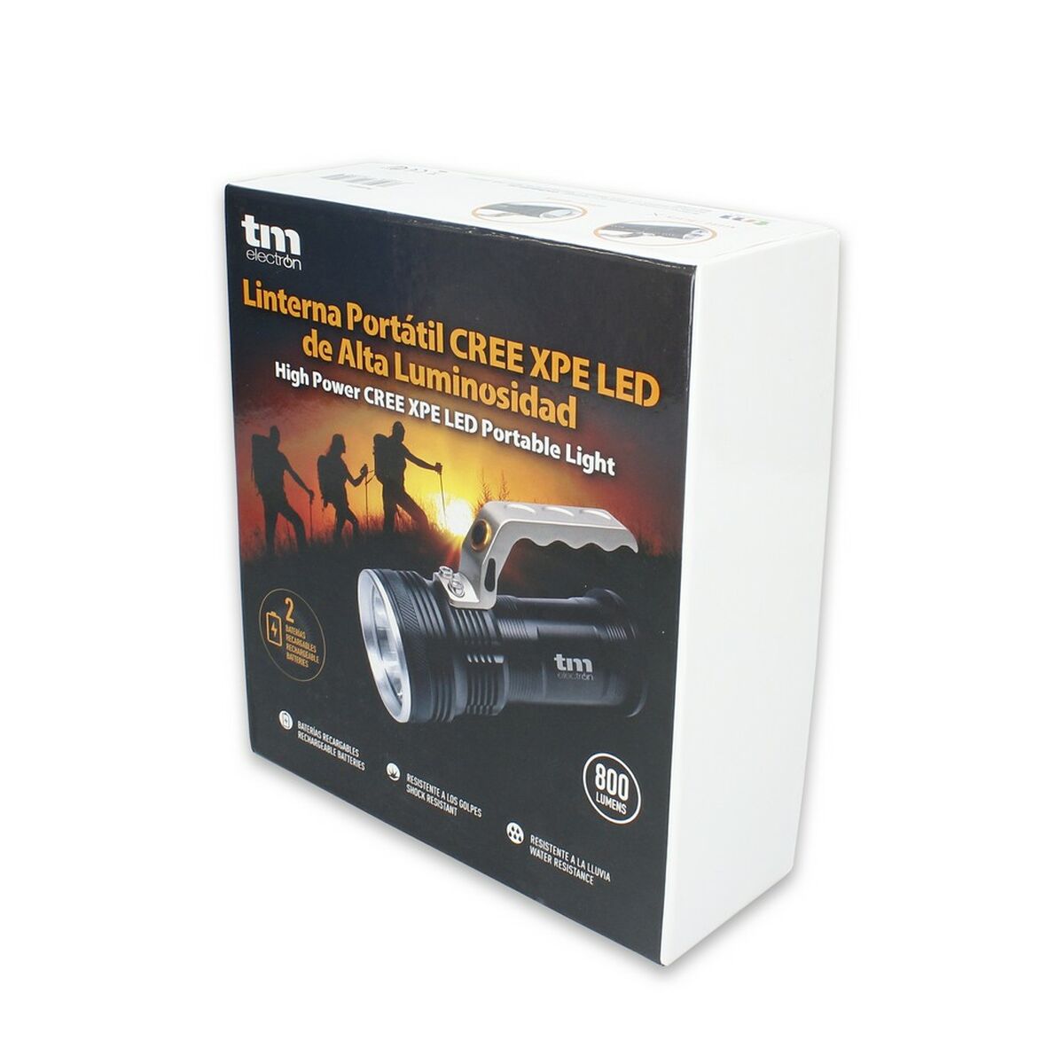 Фонарь LED TM Electron TME Зеленый 3 W 800 lm 800 lm-3