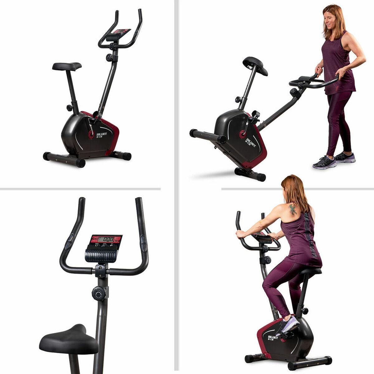 Стационарный велосипед Siluet Fitness UPRIDE BIKE B-3S-6