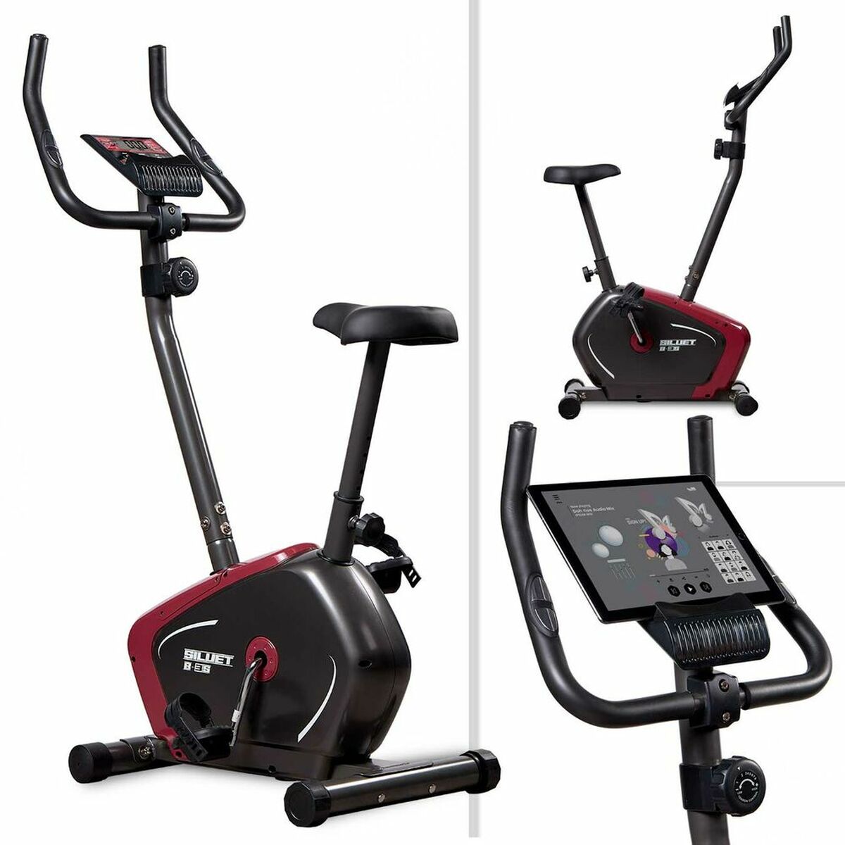 Стационарный велосипед Siluet Fitness UPRIDE BIKE B-3S-8