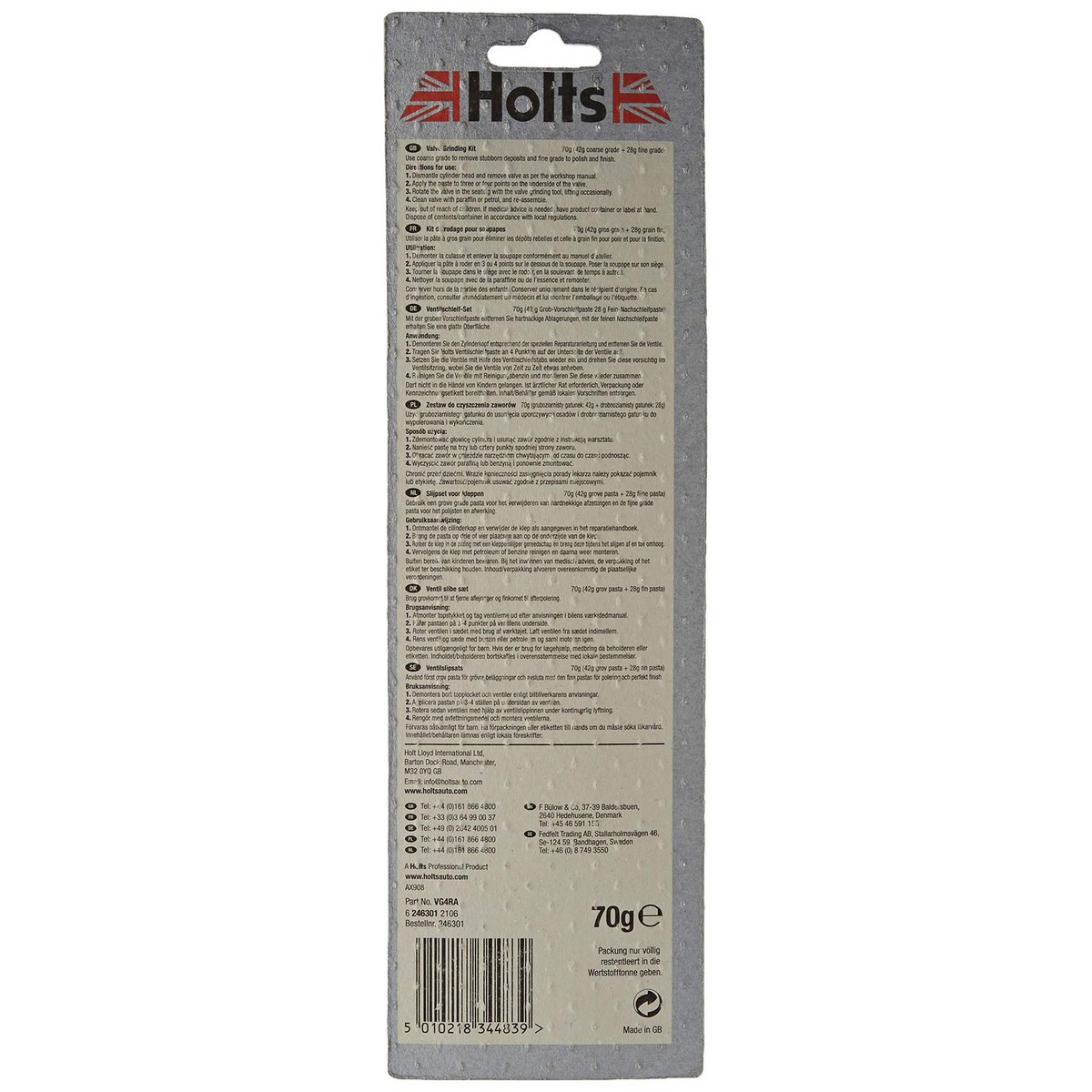 Ferramenta Holts VG4RA-5