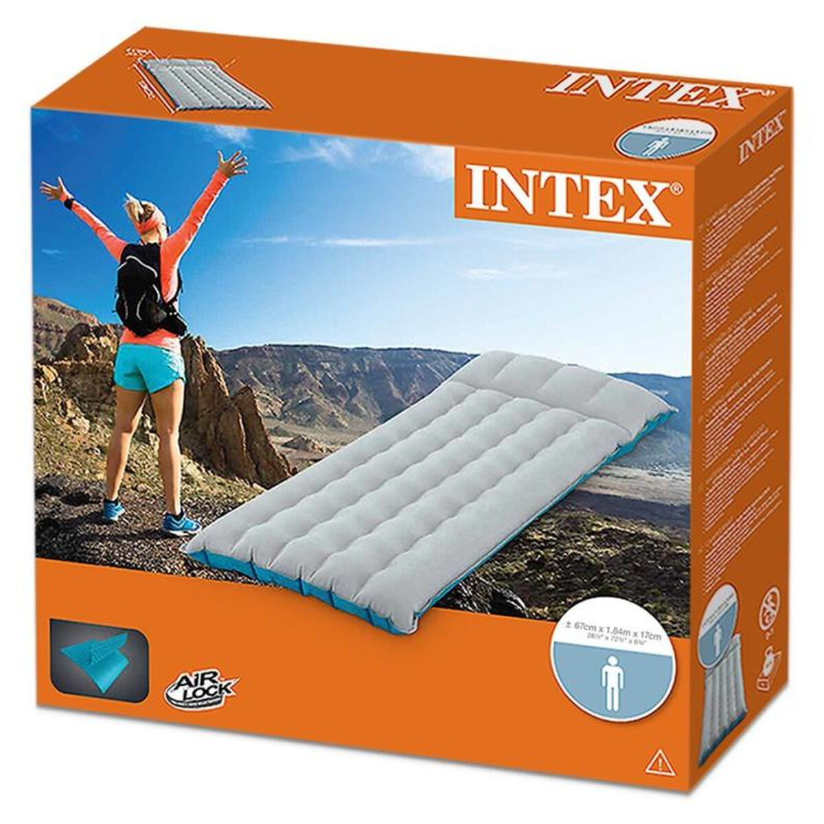 Надувной матрас Intex 184 x 67 x 17 cm 184 x 67 x 17 cm-3