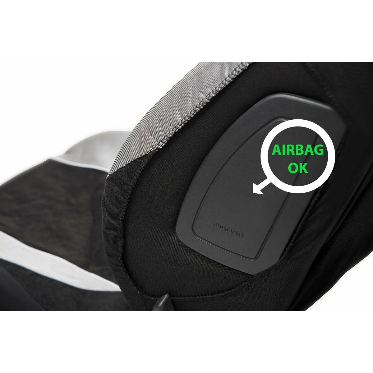 Комплект чехлов на сиденья WRC 007 339 Черный/Серый-4