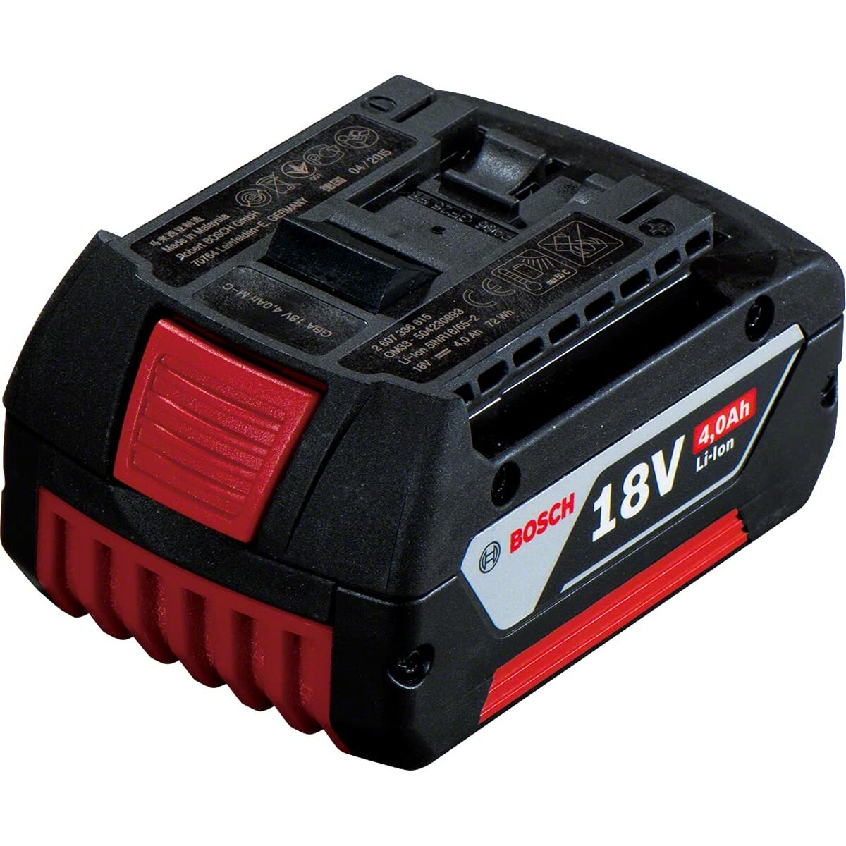 Комплект зарядного устройства и аккумуляторов. BOSCH 1 600 A01 9S0 4 Ah 18 V-7