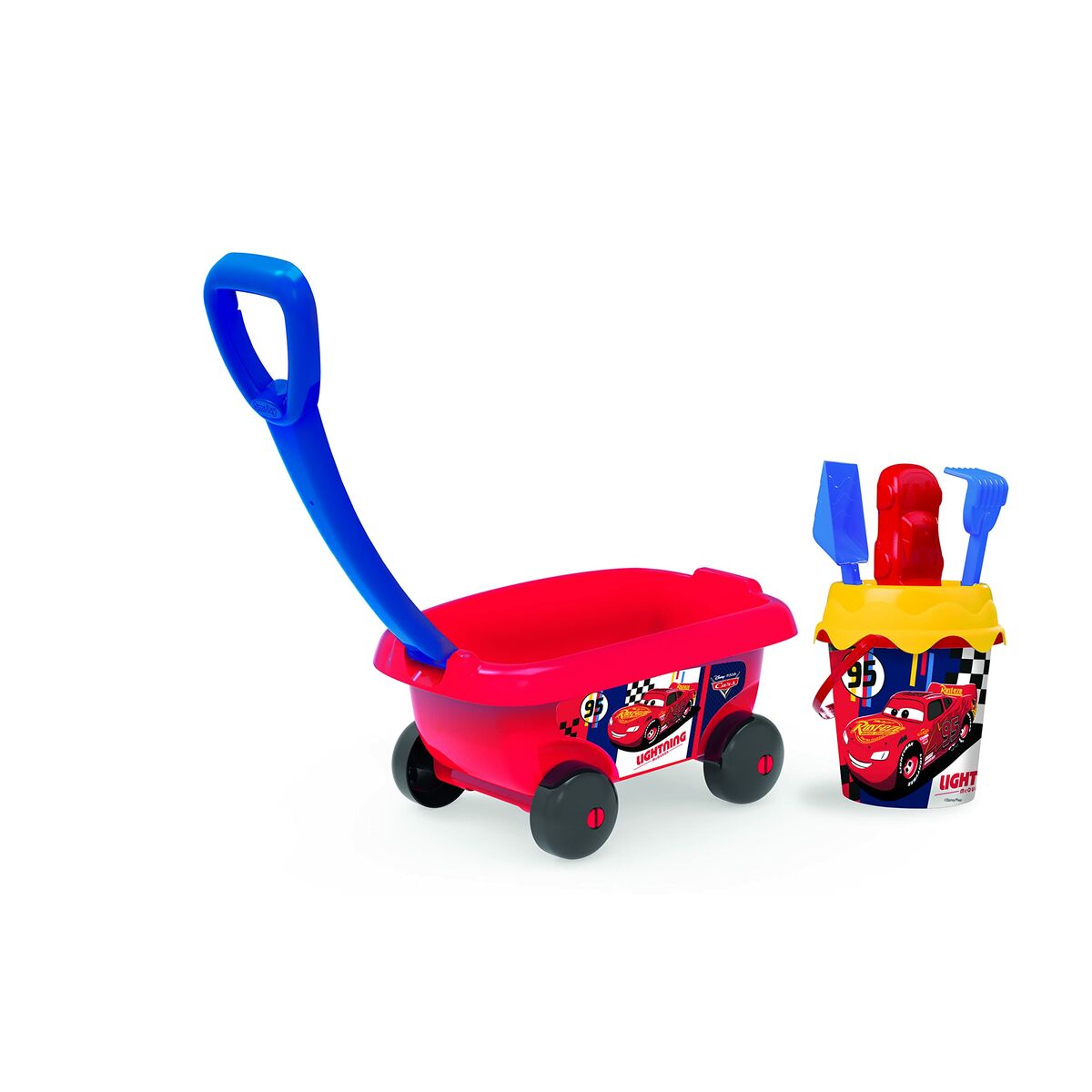 Набор пляжных игрушек Smoby Beach Cart Furnished корзина-2