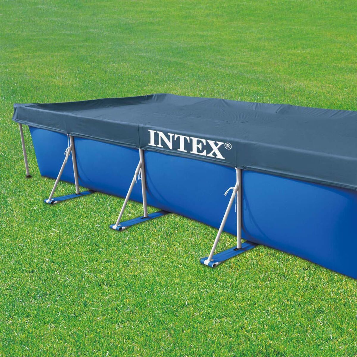 Покрытия для бассейнов Intex 28039 Синий Серый Тёмно Синий 4,5 m-6