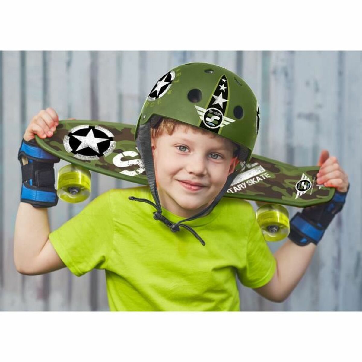 Шлем Stamp Military Star Чёрный-3