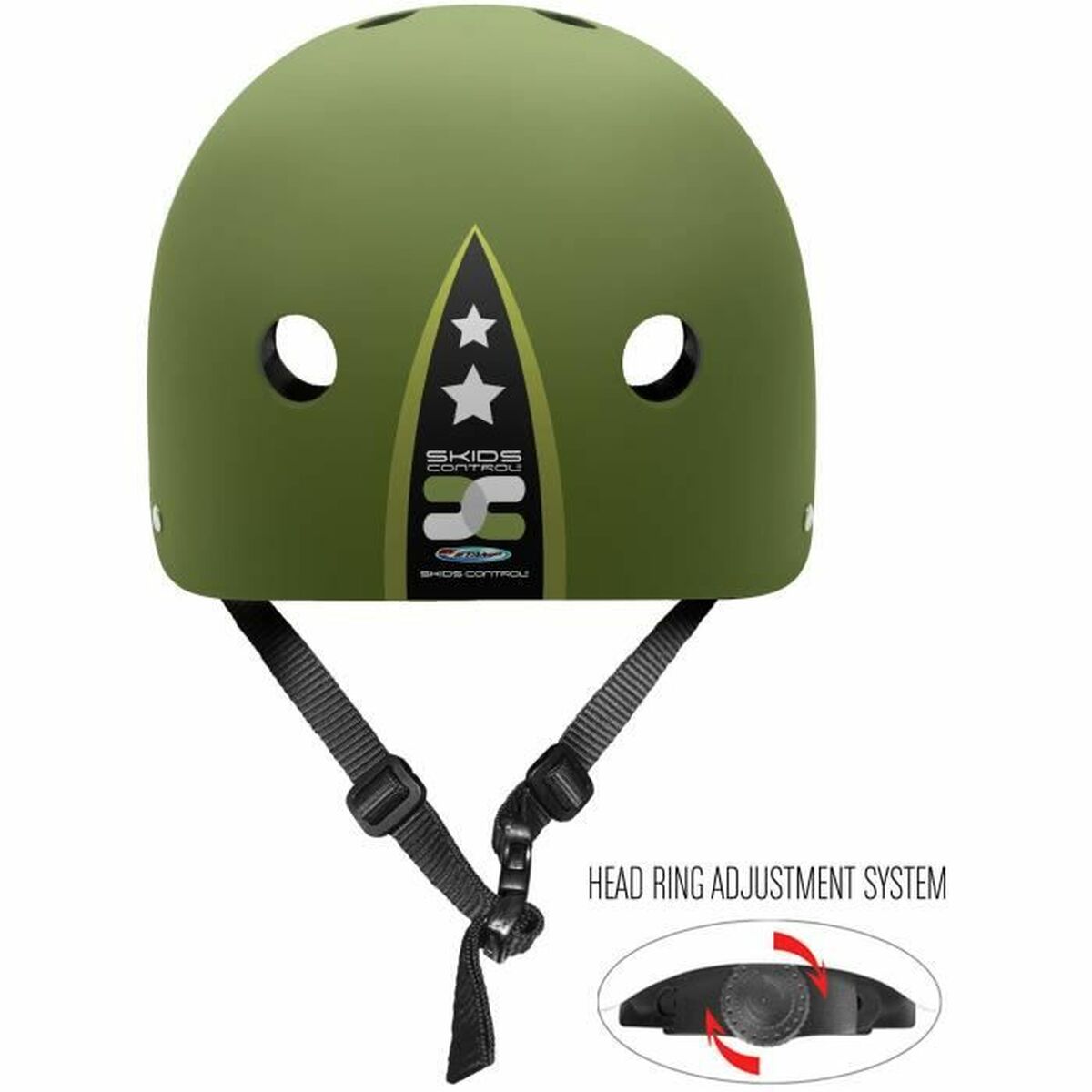 Шлем Stamp Military Star Чёрный-4