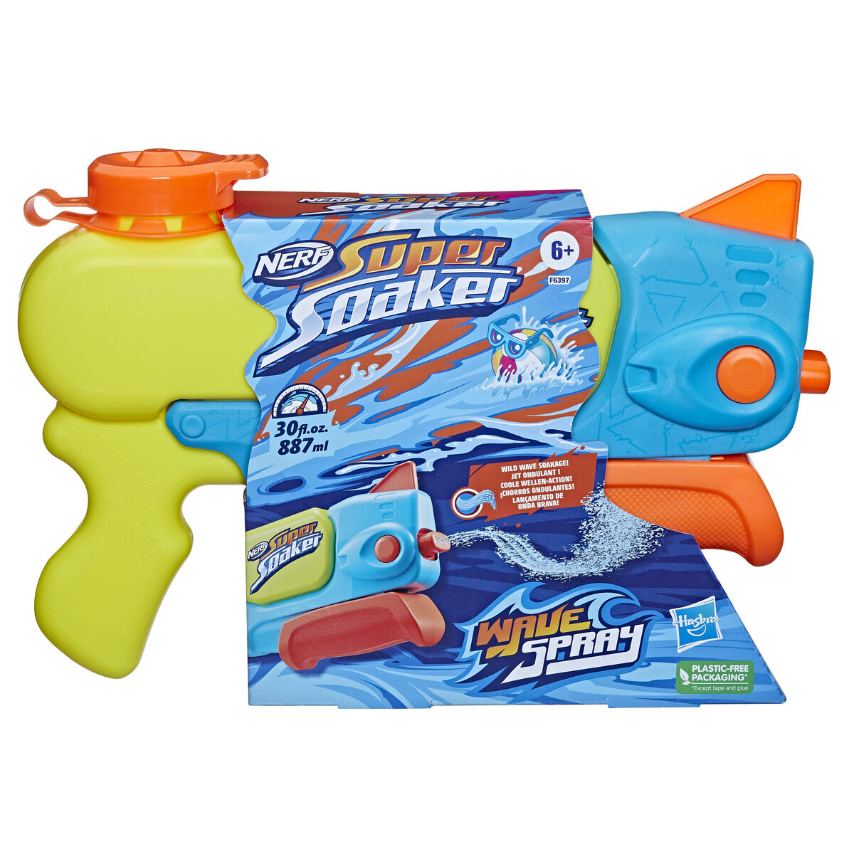 Водяной пистолет Nerf Super Soaker Wave Spray-2