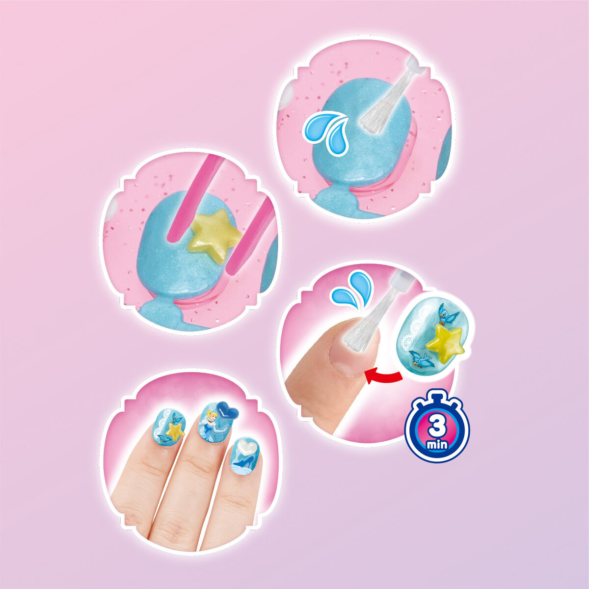 Маникюрный набор Aquabeads The Disney Princesses Manicure Box-3