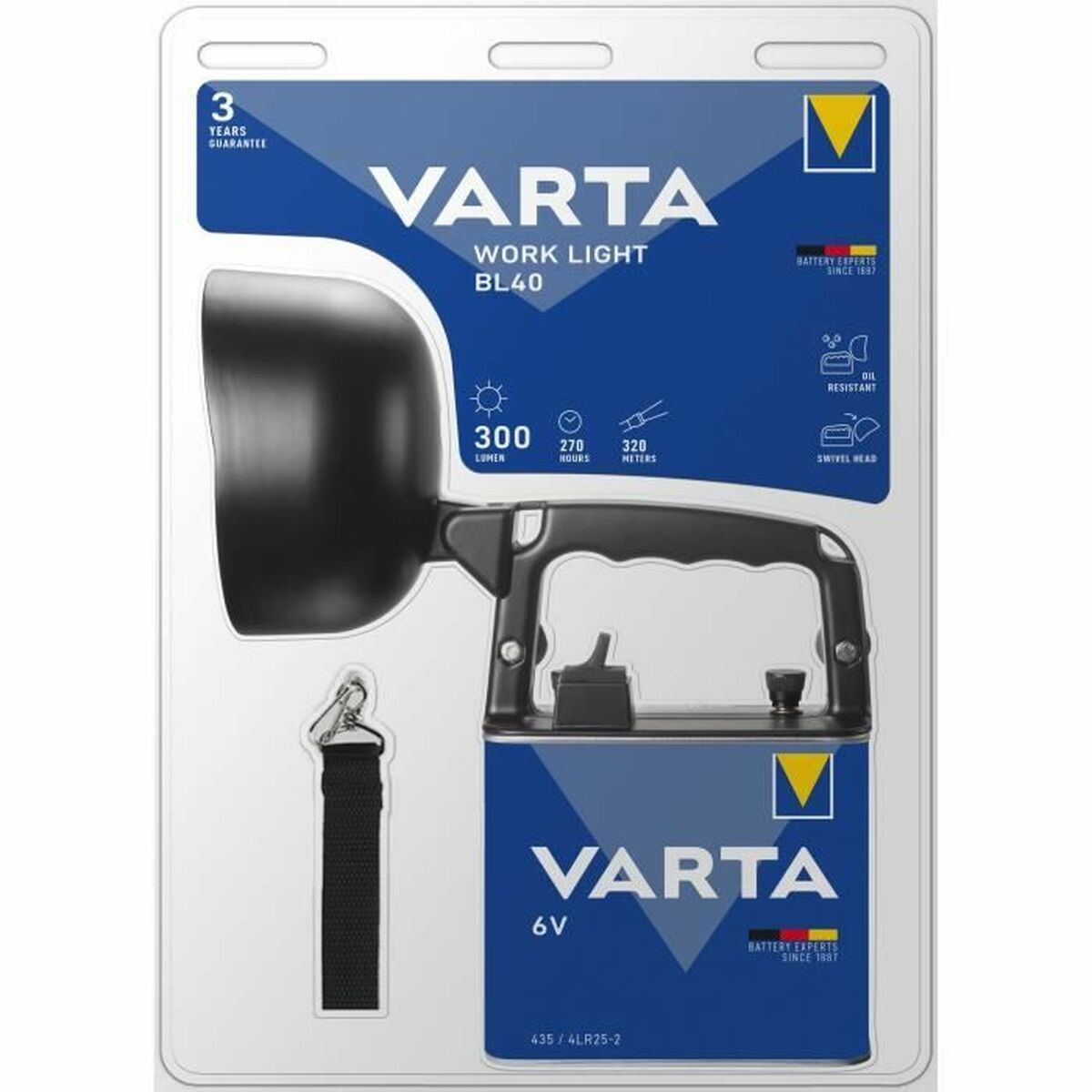 Прожектор Varta Work Flex Light BL40 4 W 300 Lm-2