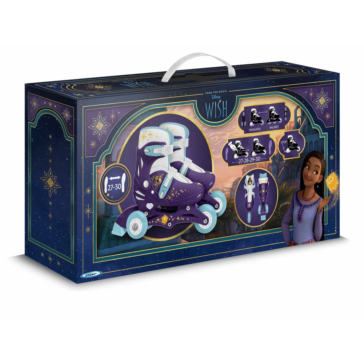 Скутеры Disney Wish Фиолетовый-3