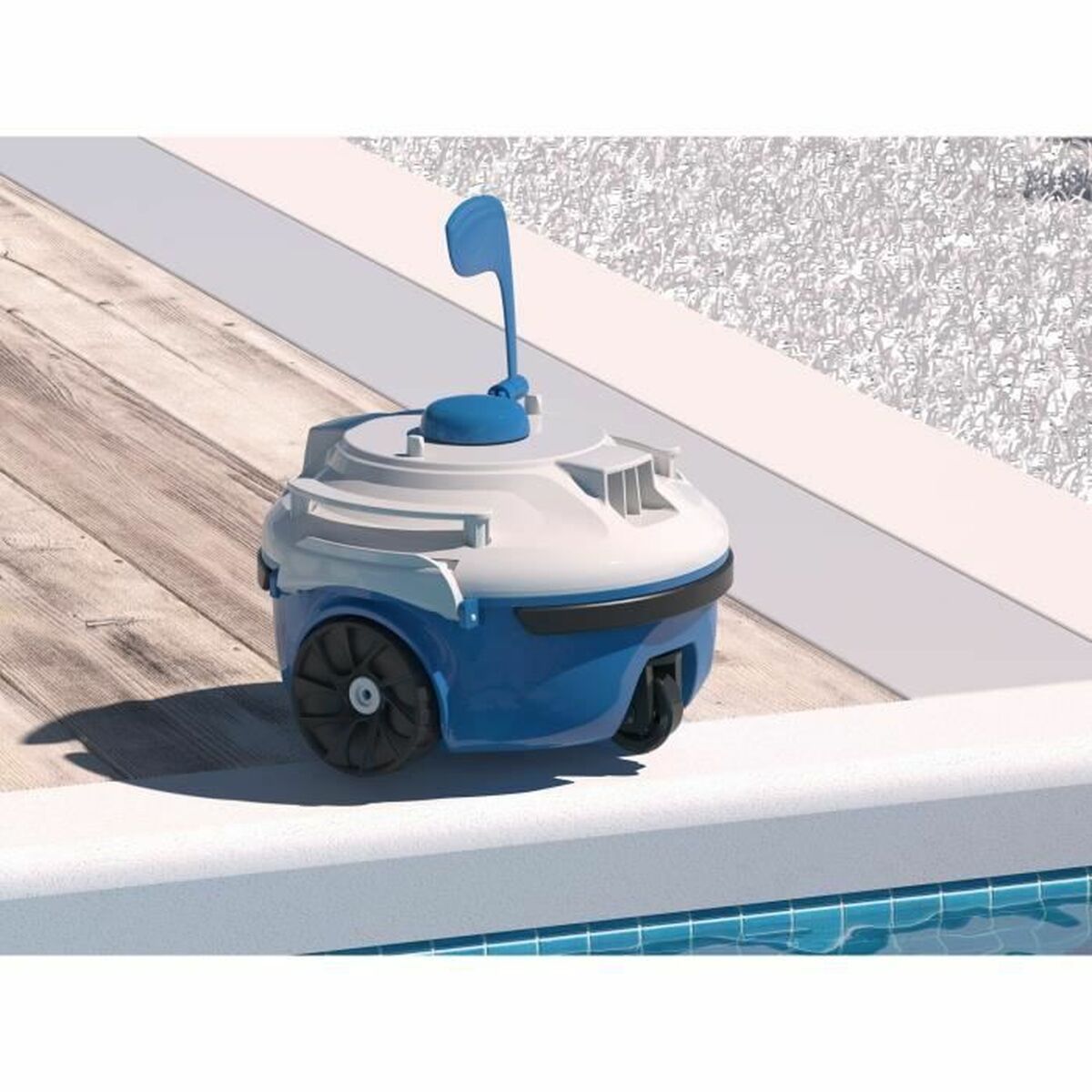 Автоматические очистители бассейнов Bestway Guppy  26 x 26 x 18 cm-3