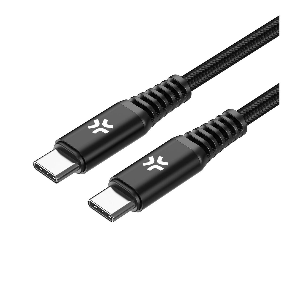 USB-C-kabel Celly USBCUSBC100WBK 2 m Gara-2