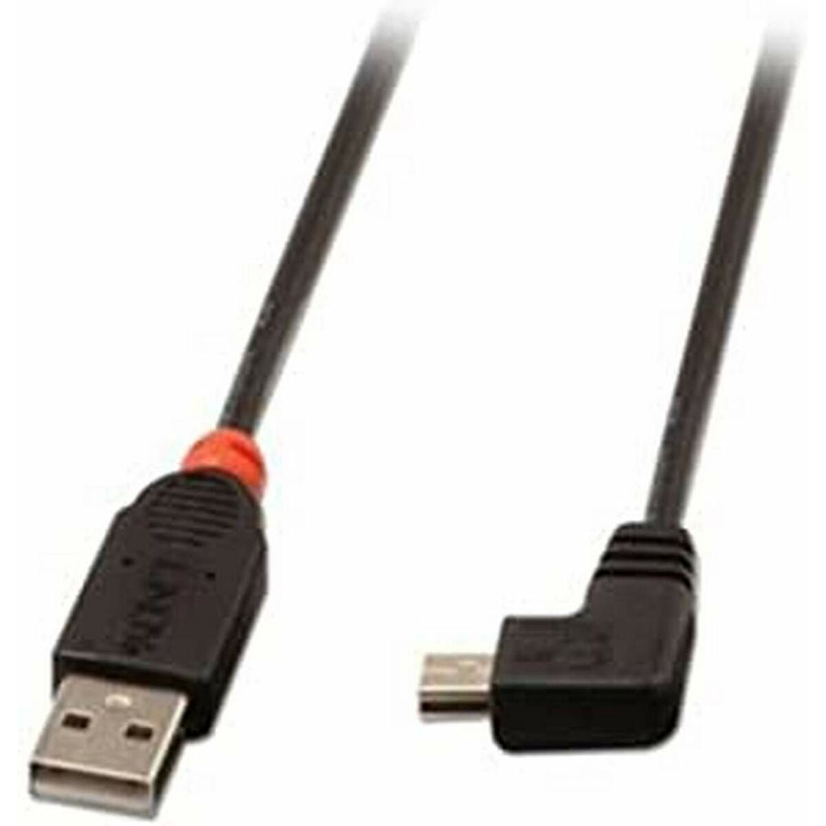 Kablo USB 2.0 A - Mini USB B LINDY 31972 2'm Siyah