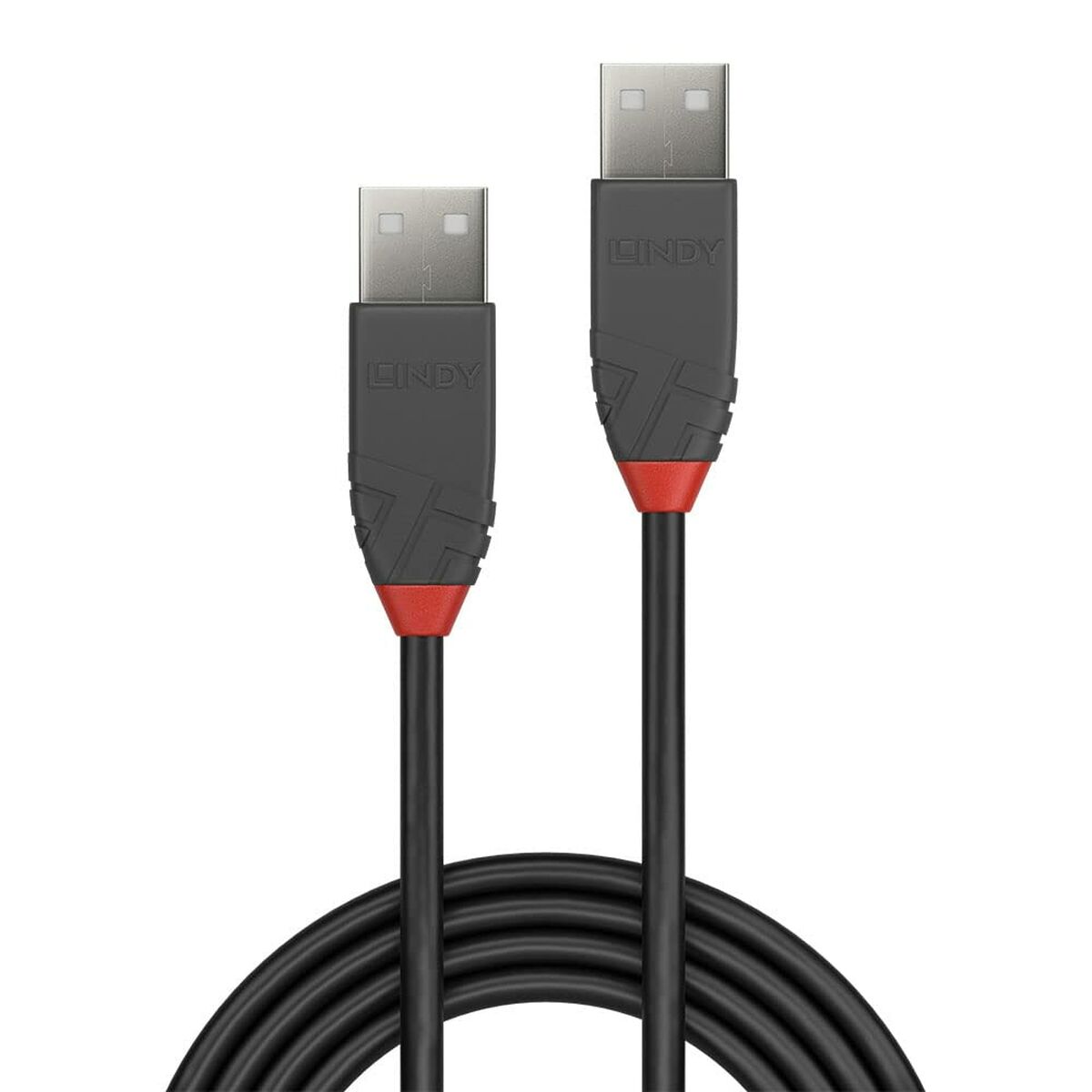 Cabo Micro USB LINDY 36693 2 m Preto Cinza Colorido-2