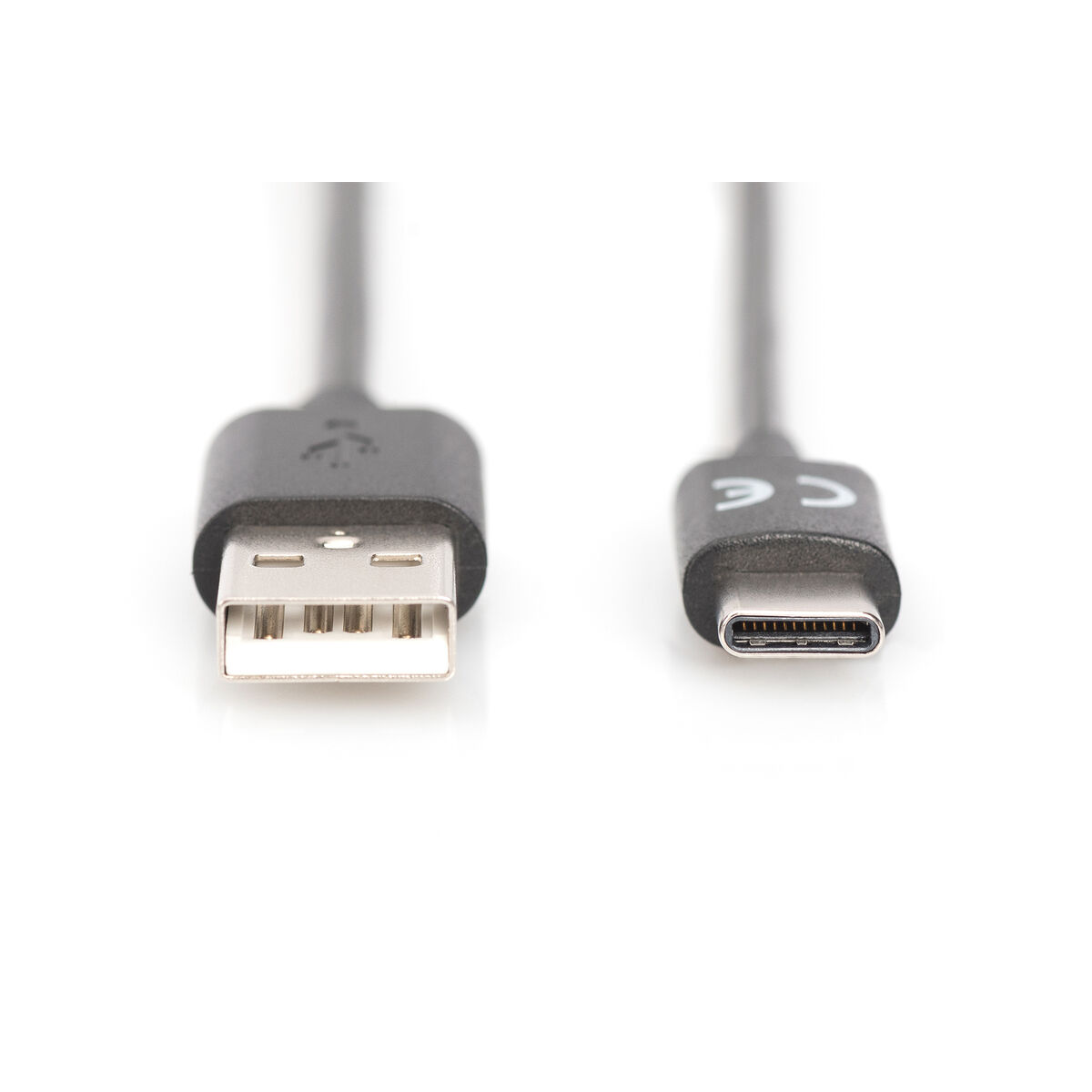 USB A kabeli - USB-C Digitus by Assmann AK-300148-040-S Qora-2