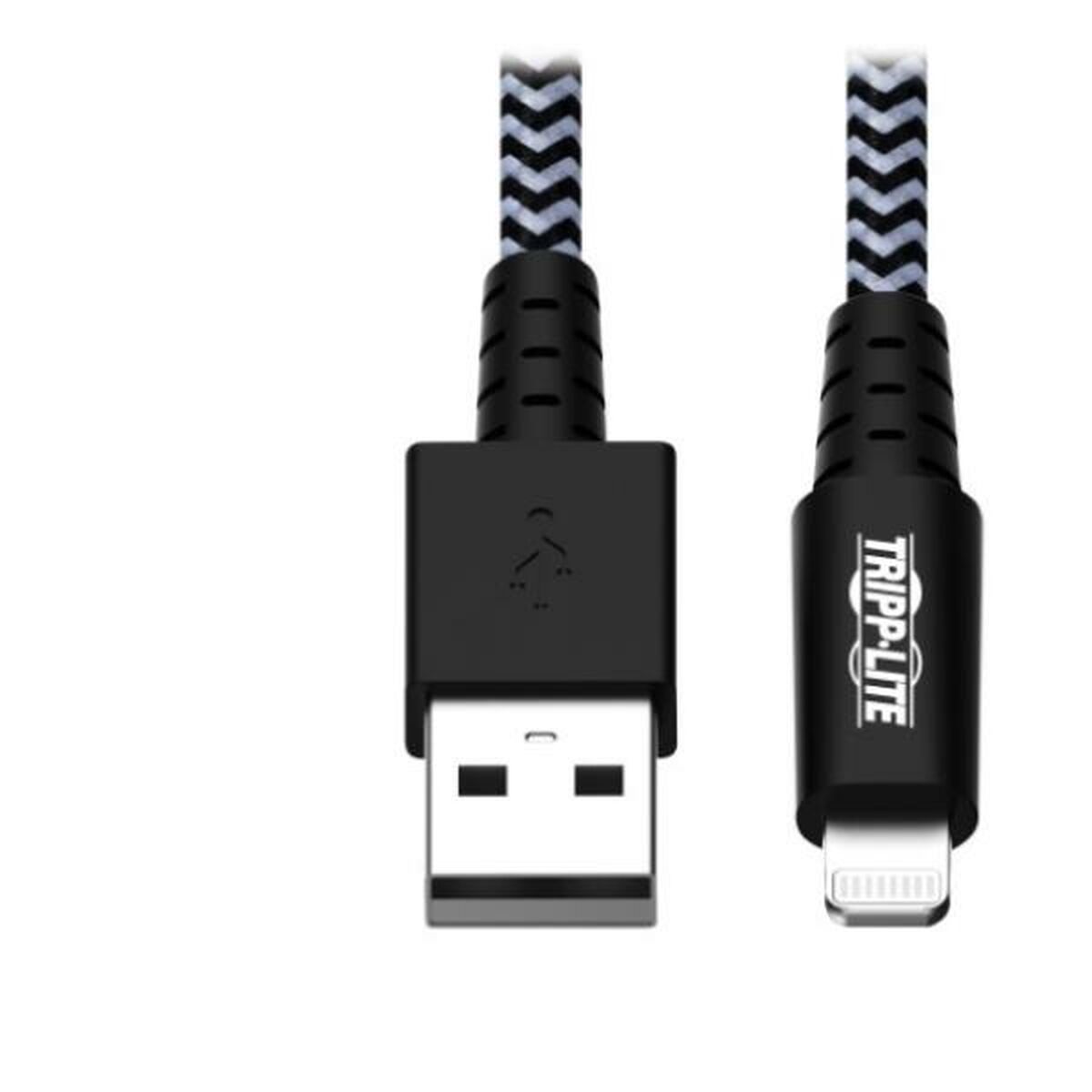 Cabo USB - Lightning Eaton Preto-2