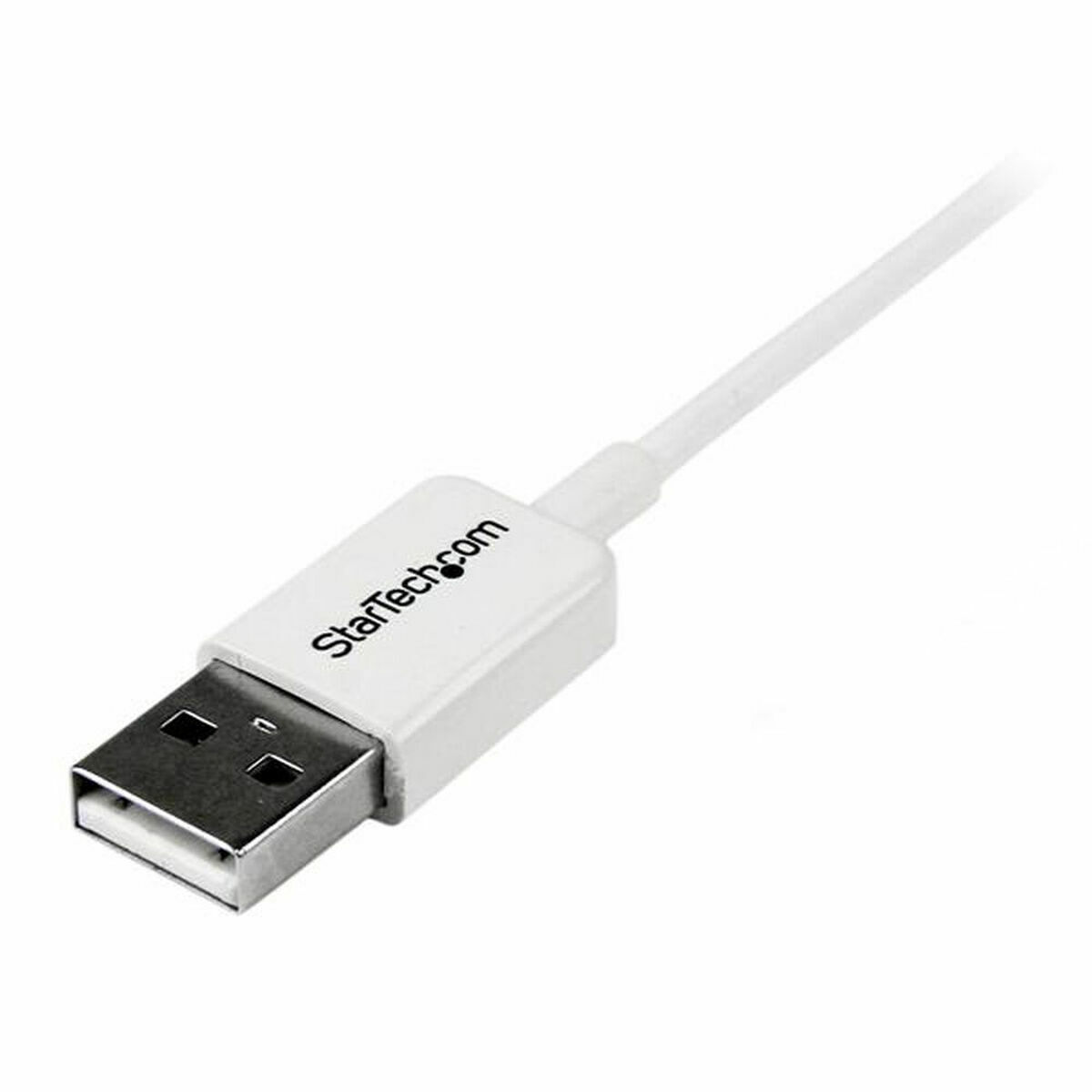 Універсальний кабель USB-MicroUSB Startech USBPAUB1MW Білий 1 m-3