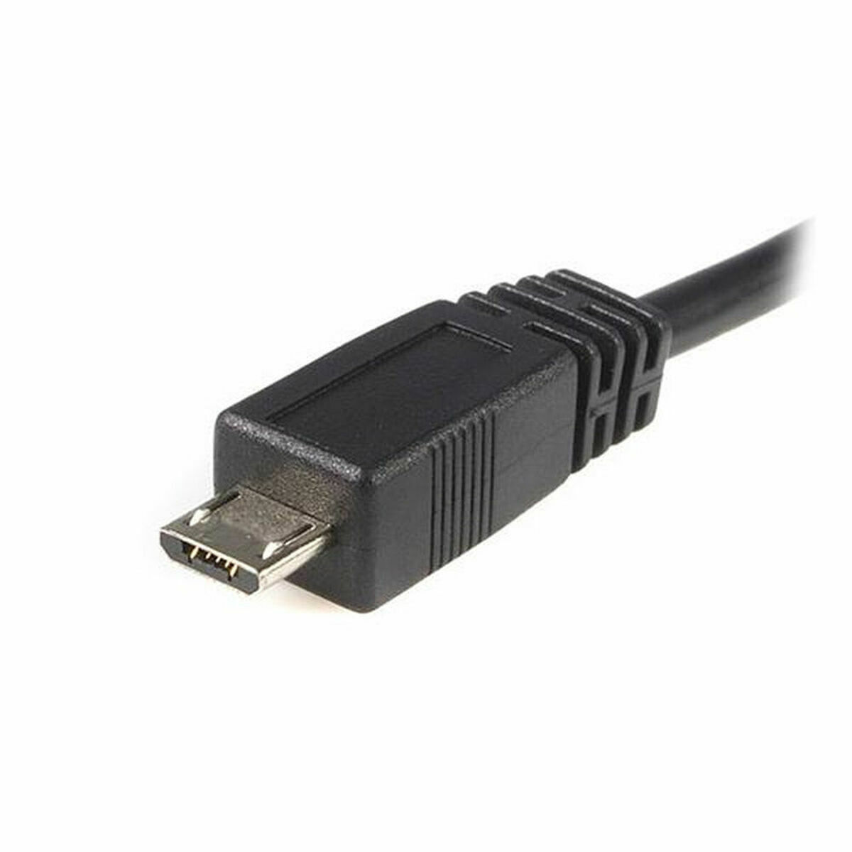 Універсальний кабель USB-MicroUSB Startech UUSBHAUB2M Чорний-3