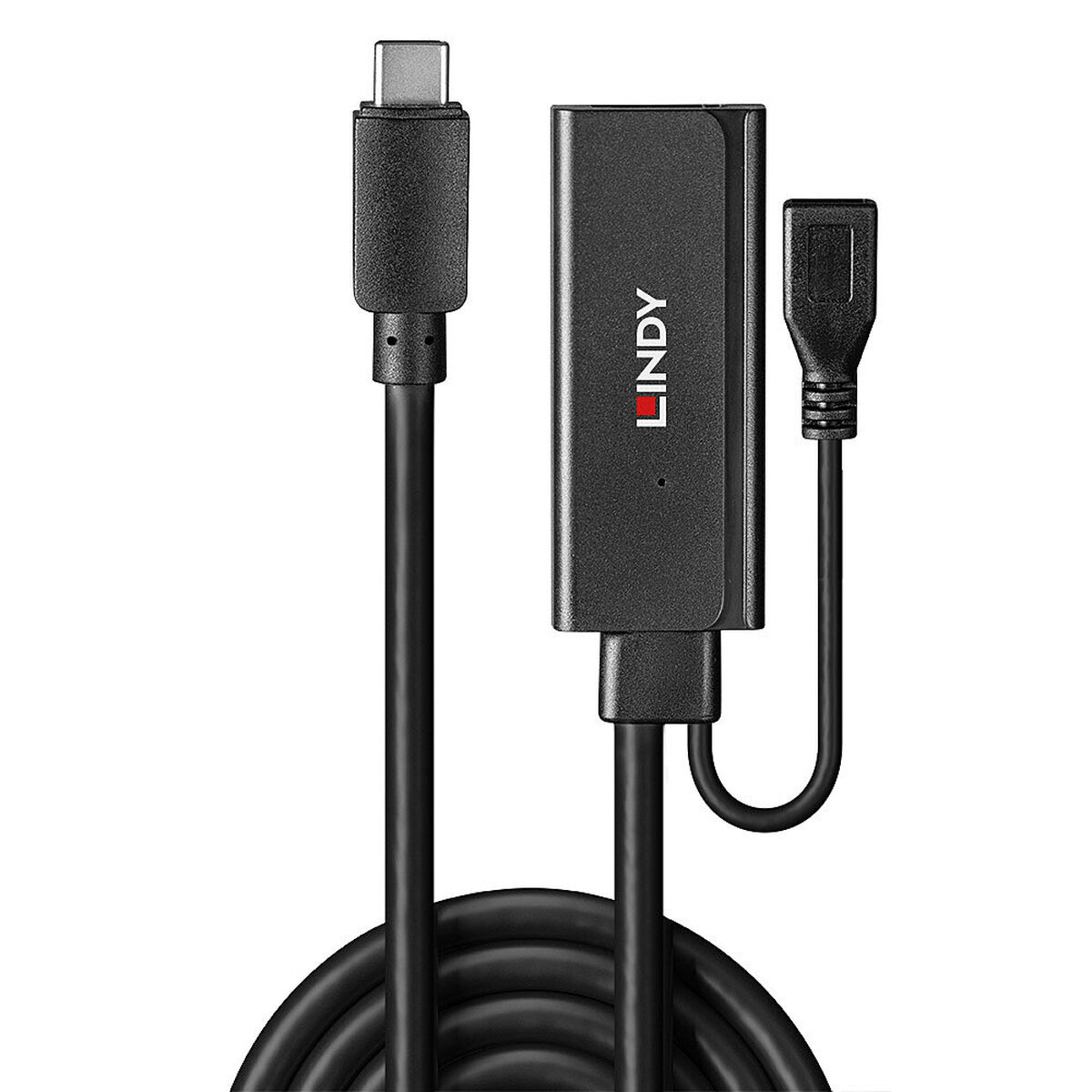 Кабель Micro USB LINDY 43352 Чорний 3 m-2
