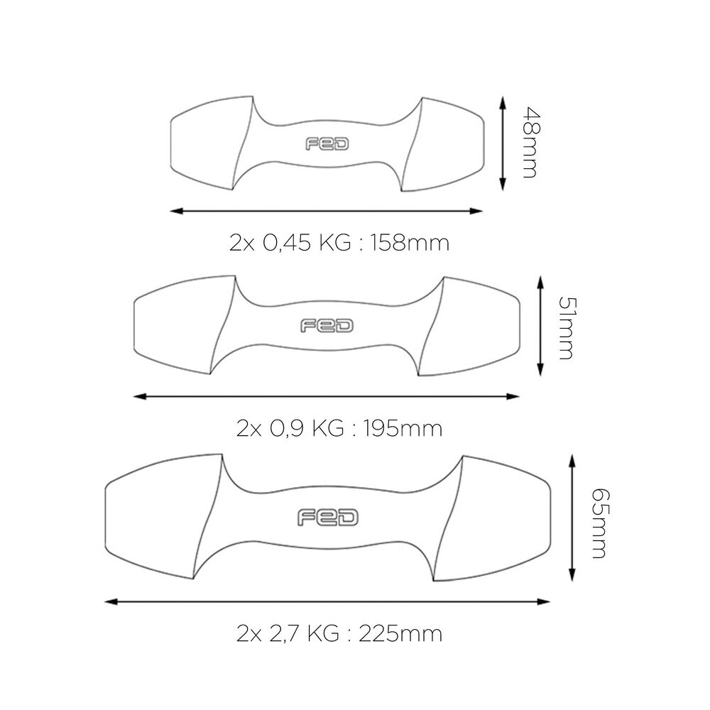 Гири Xiaomi ORMANG3LB 2,7 Kg Жемчуг 2 штук-2