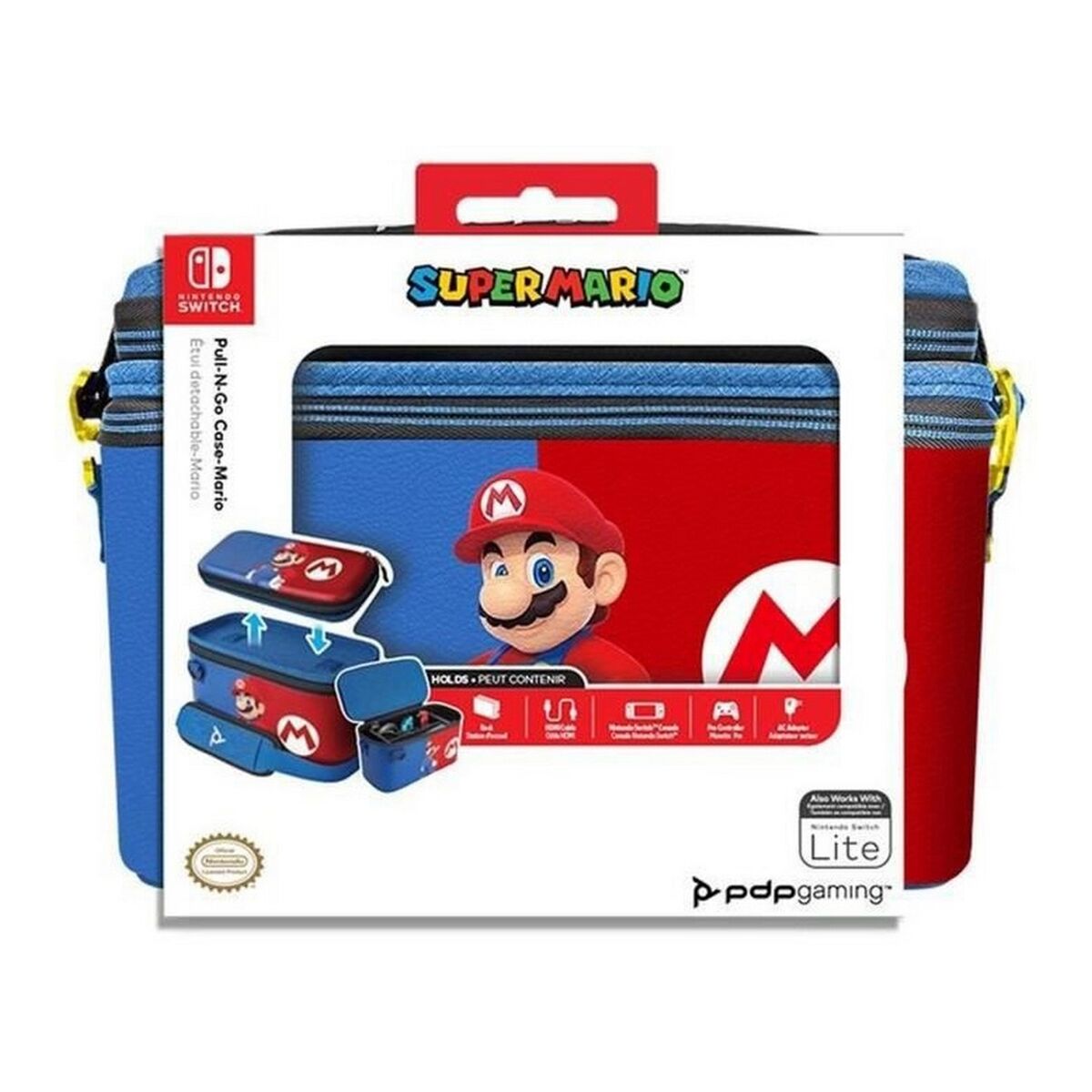 ニンテンドースイッチPDPマルチカラーのケースとスクリーン保護-3