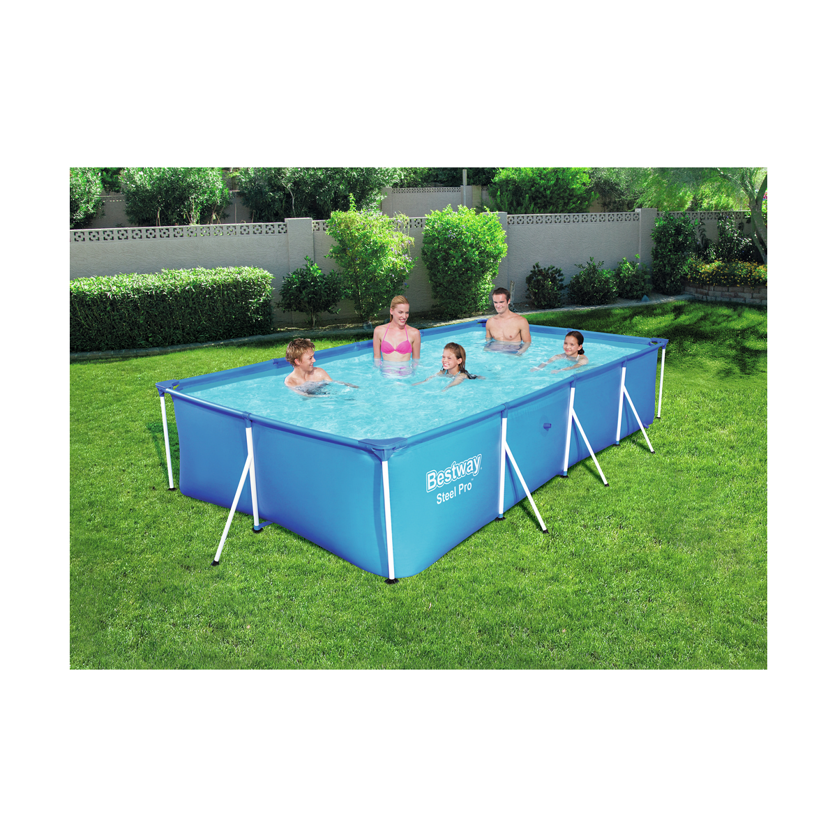 Бассейн Съемный Bestway 56405cb (400 x 211 x 81 cm)-2