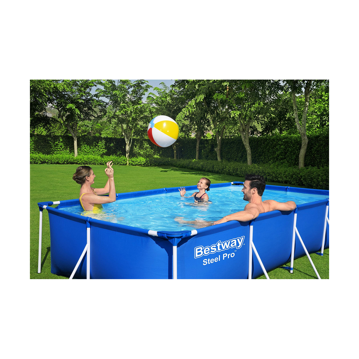 Бассейн Съемный Bestway 56405cb (400 x 211 x 81 cm)-6