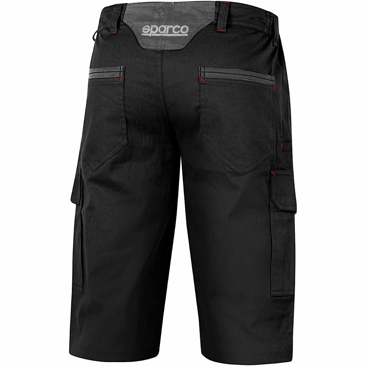 Короткие штаны Sparco Bermuda Cargo Чёрный-2
