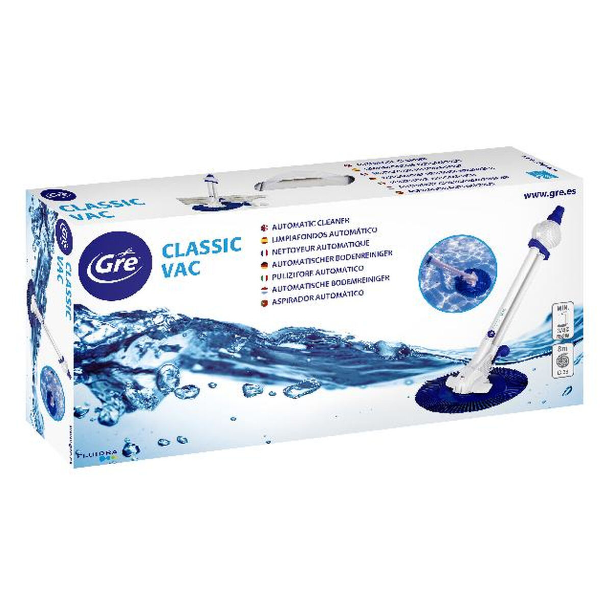 Автоматические очистители бассейнов Gre Classic Vac 19001-2
