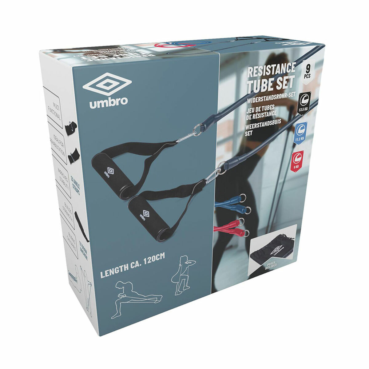 Эластичные ленты Umbro Чёрный-3