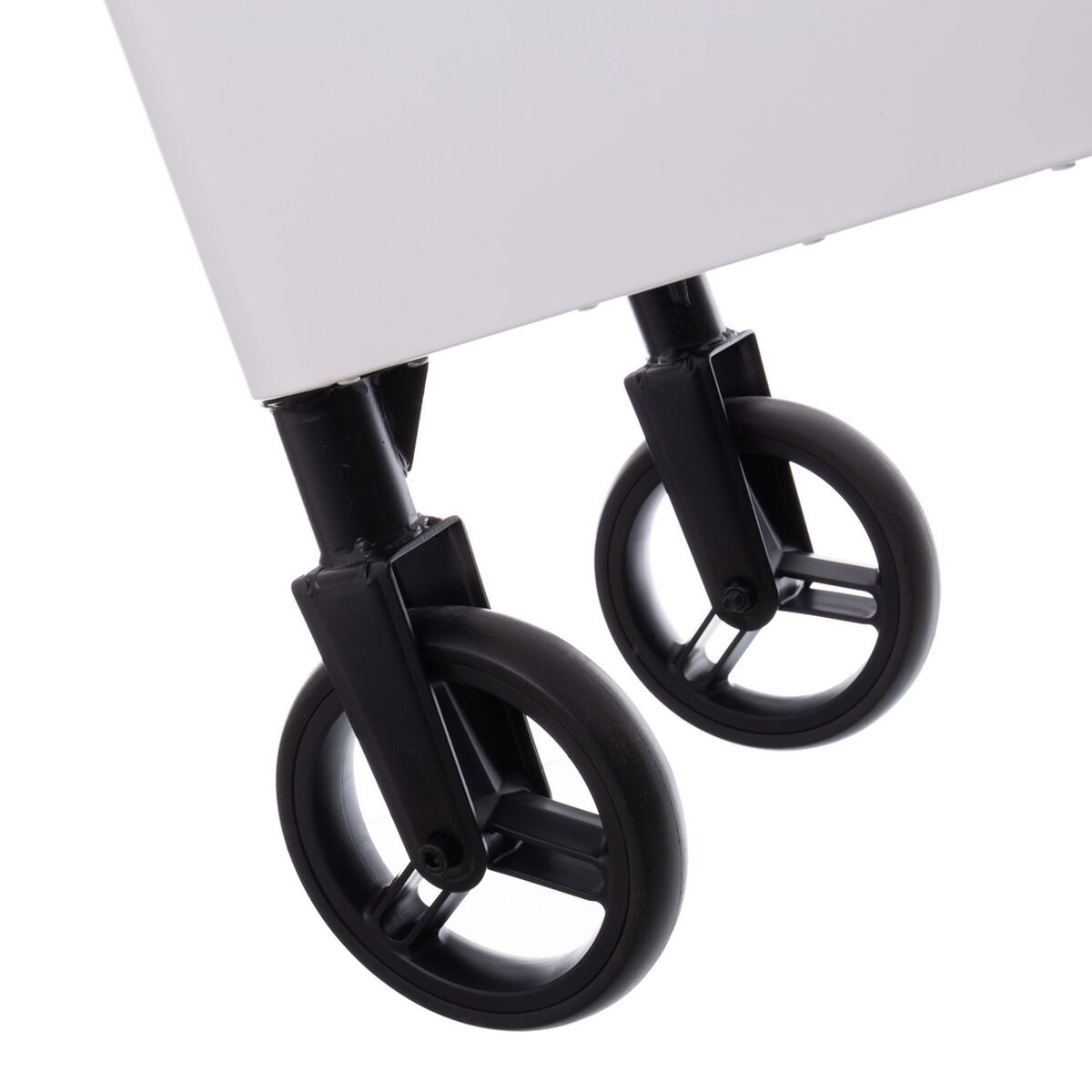 Portable Refrigerator Fresh White Metal Steel Polypropylene 66 x 35 x 60 cm-2