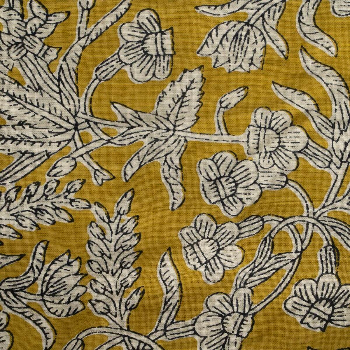 Pareo Towel Beige Mustard Cotton 90 x 180 cm-2