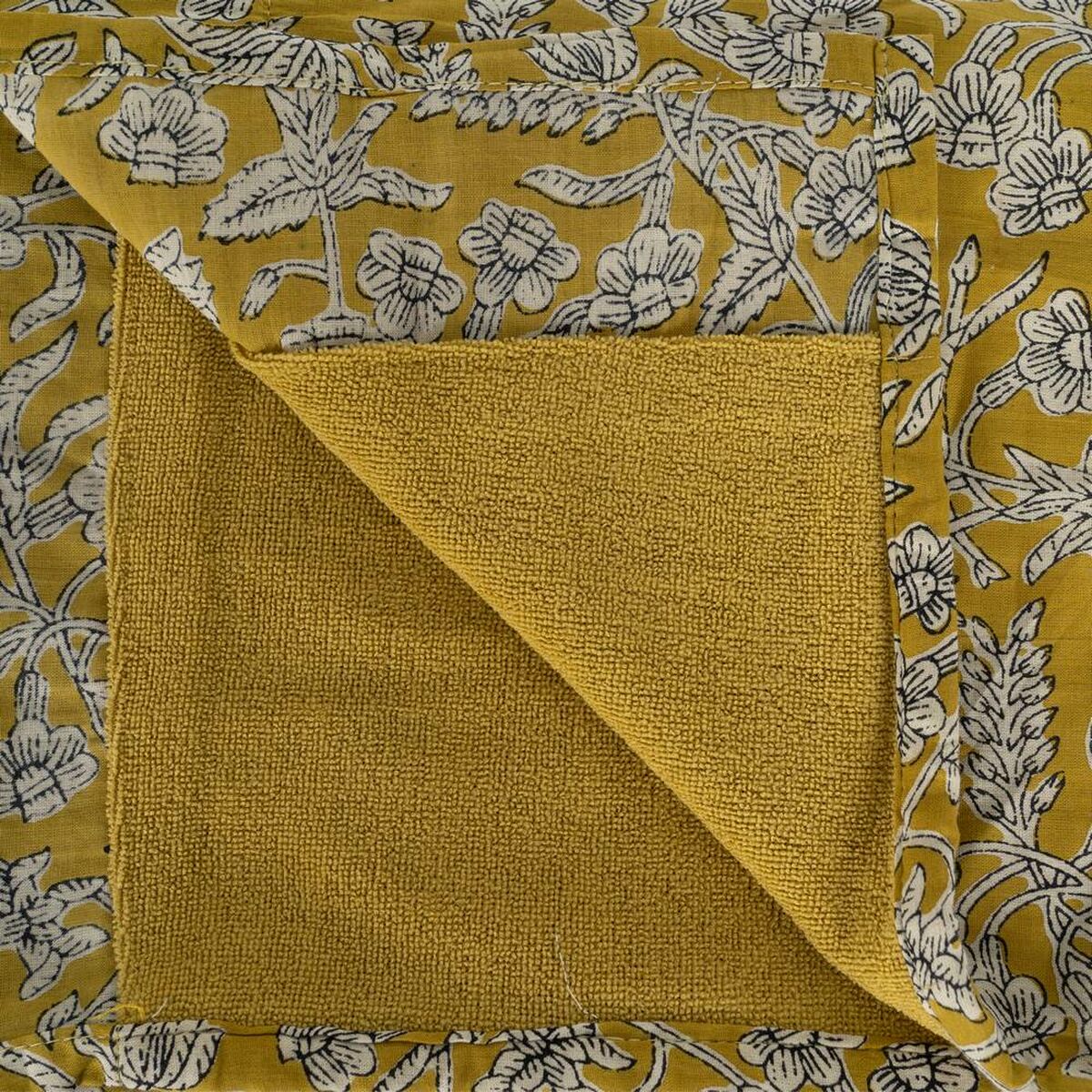 Pareo Towel Beige Mustard Cotton 90 x 180 cm-4