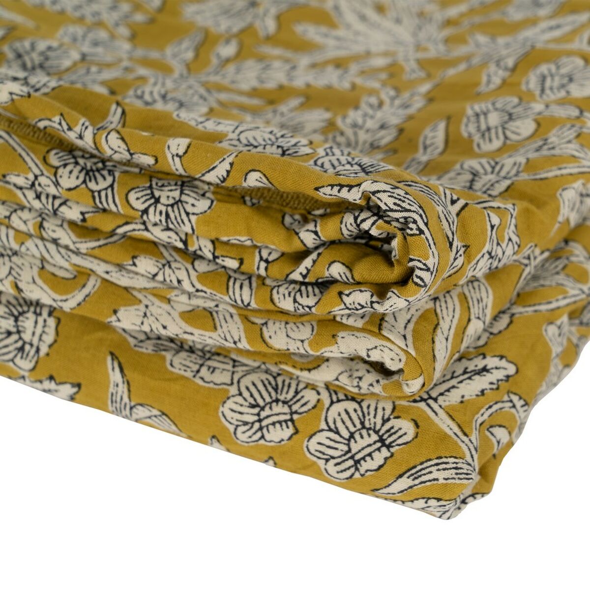 Pareo Towel Beige Mustard Cotton 90 x 180 cm-5