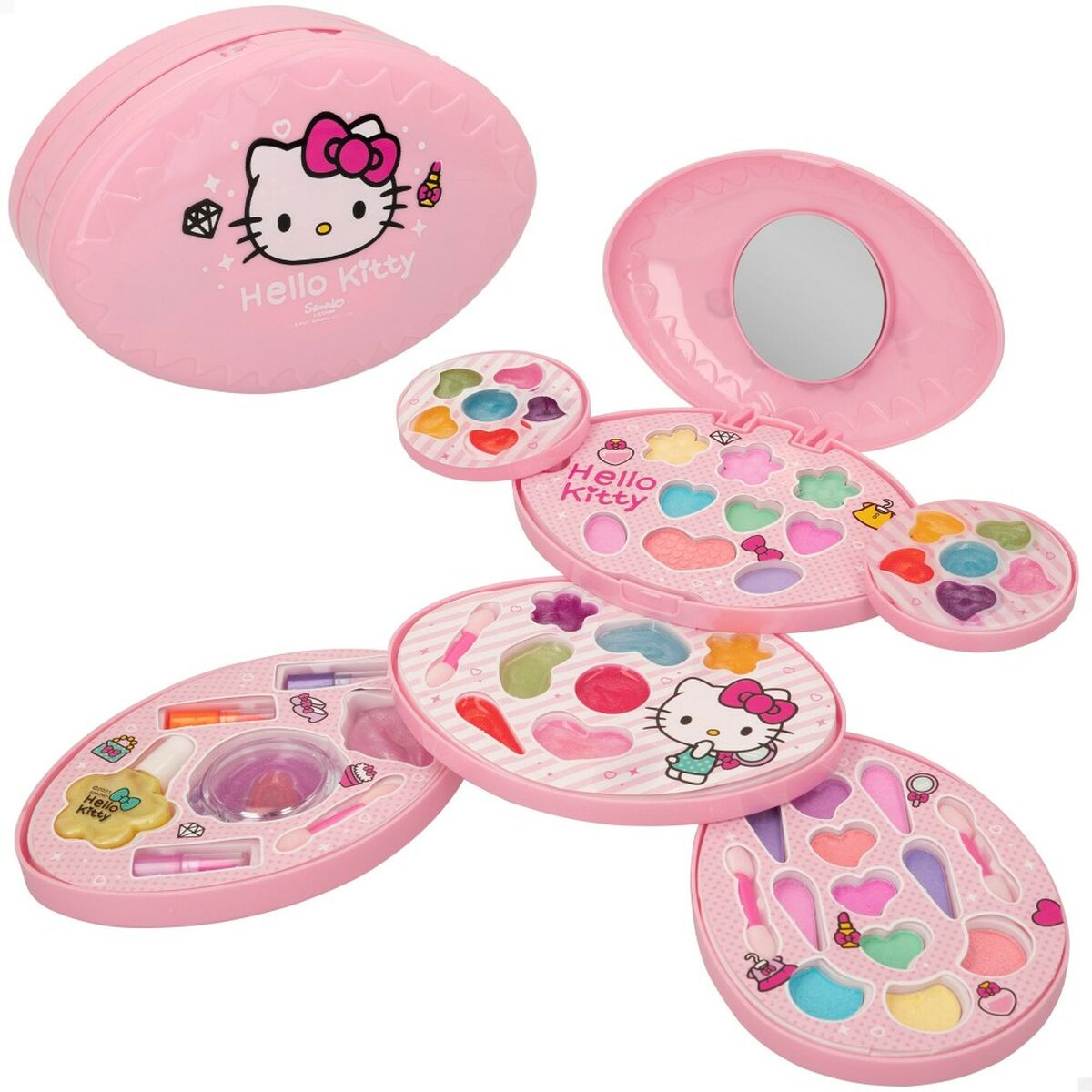 Hello Kitty Kids Makeup Set 15.5 x 7 x 10.5 cm 6 pieces-4