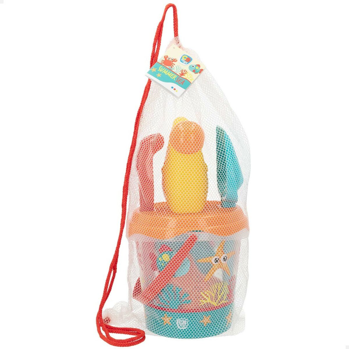 Набор пляжных игрушек Colorbaby полипропилен (16 штук)-4
