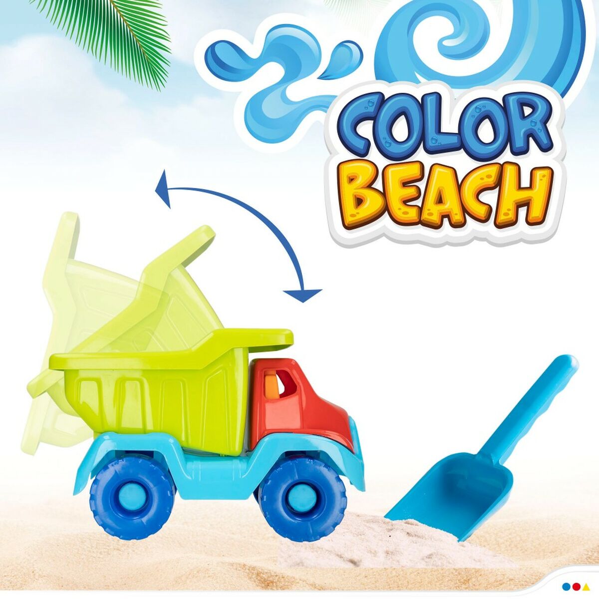 Набор пляжных игрушек Colorbaby полипропилен (8 штук)-5
