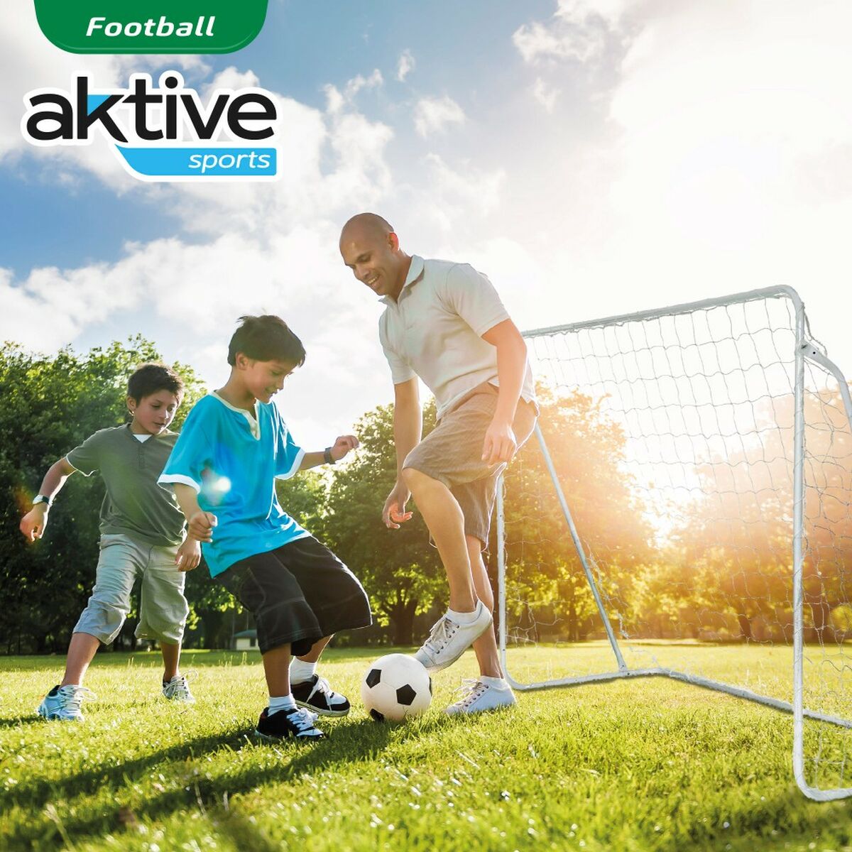 Футбольные ворота Aktive 182 x 91 x 122 cm-3