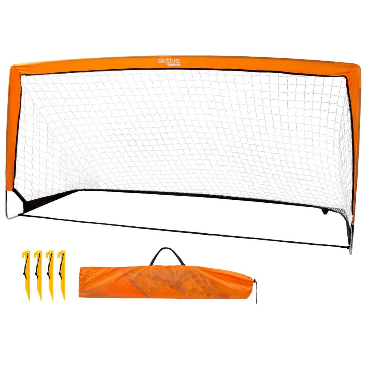 Футбольные ворота Aktive 200 x 100 x 100 cm (2 штук)-2