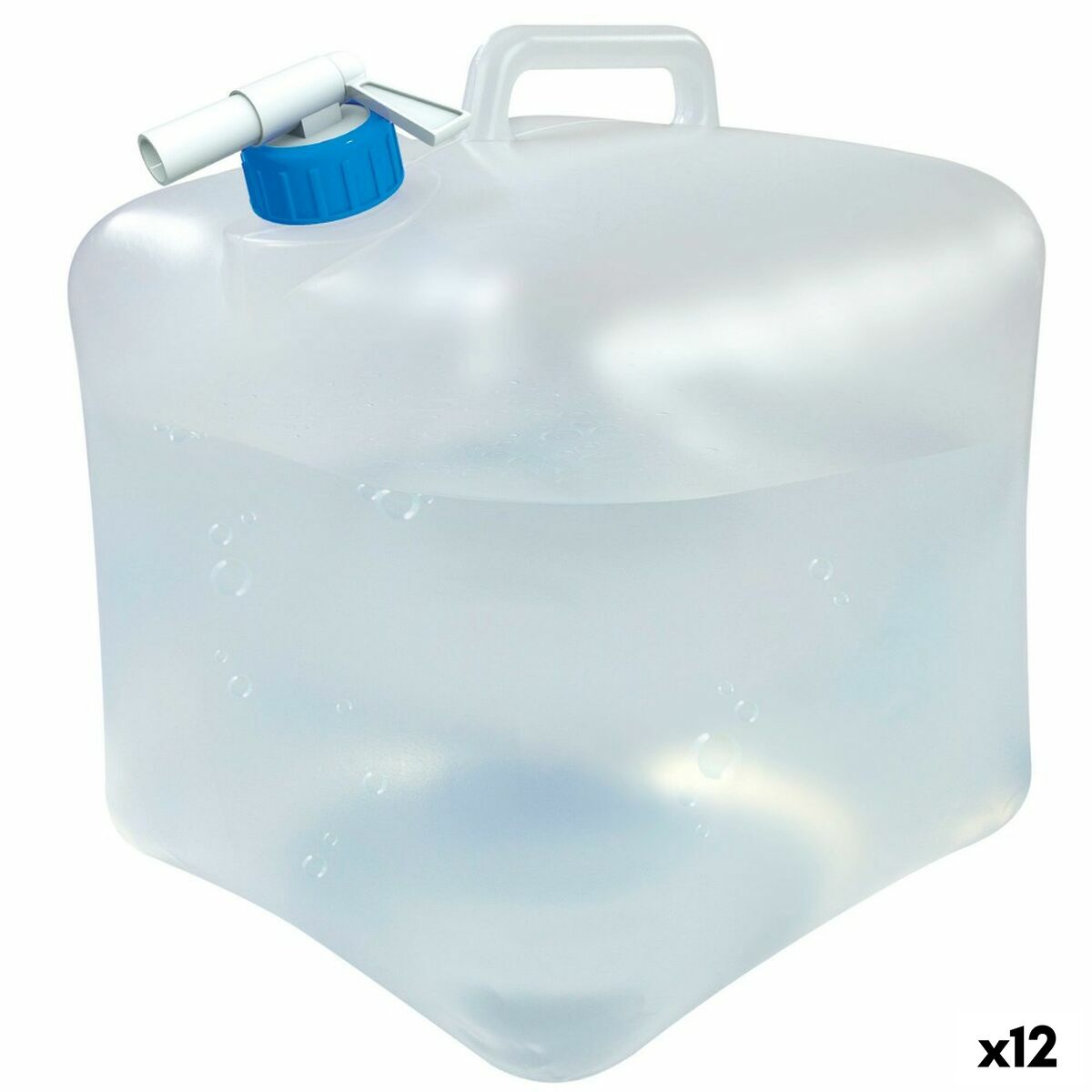 Бутылка с водой Aktive полиэтилен 15 L 24 x 28 x 24 cm (12 штук)-2