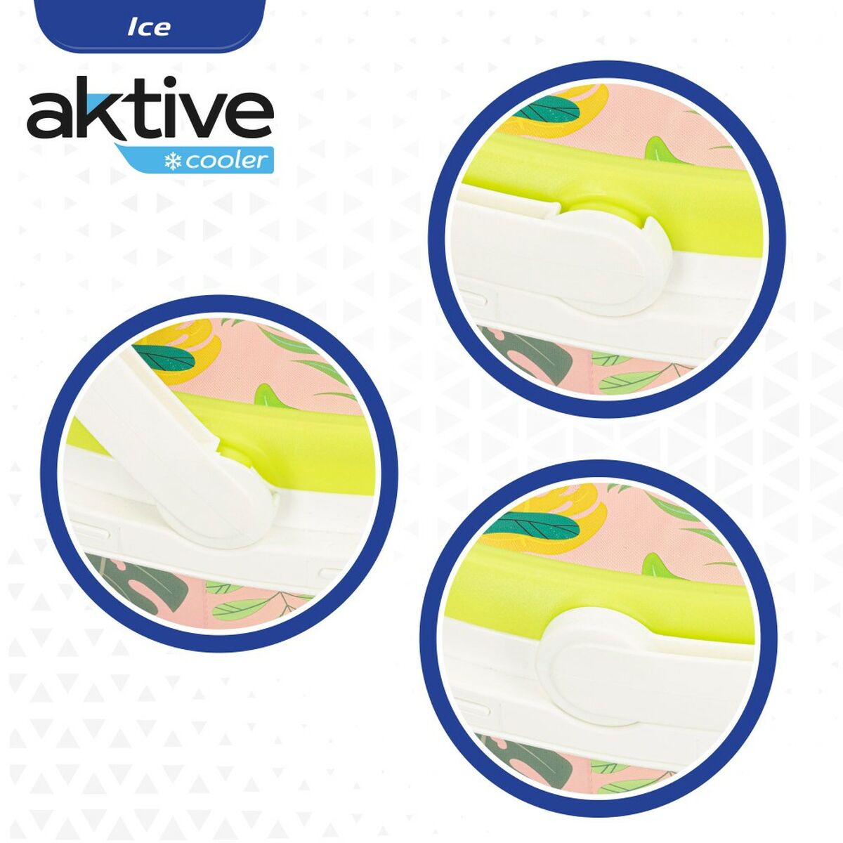 Набор для настольного тенниса Aktive Summer tropical Пластик 6 L 29 x 20 x 19,5 cm (8 штук)-5