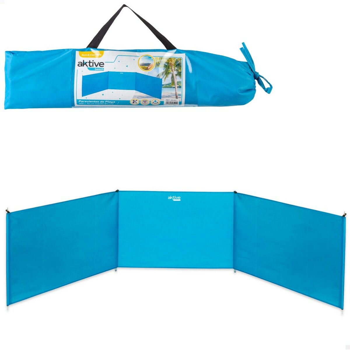 Заслон от ветра Aktive 300 x 84 x 2 cm 300 x 85 x 2 cm-2
