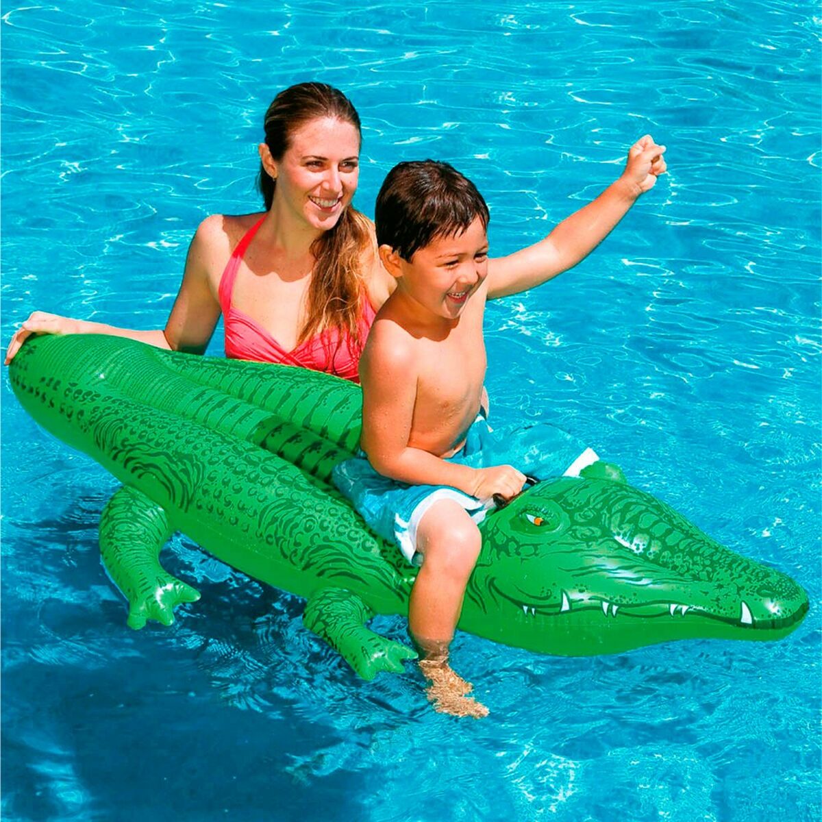 Надувная фигура для бассейна Intex Крокодил 168 x 86 cm (12 штук)-4