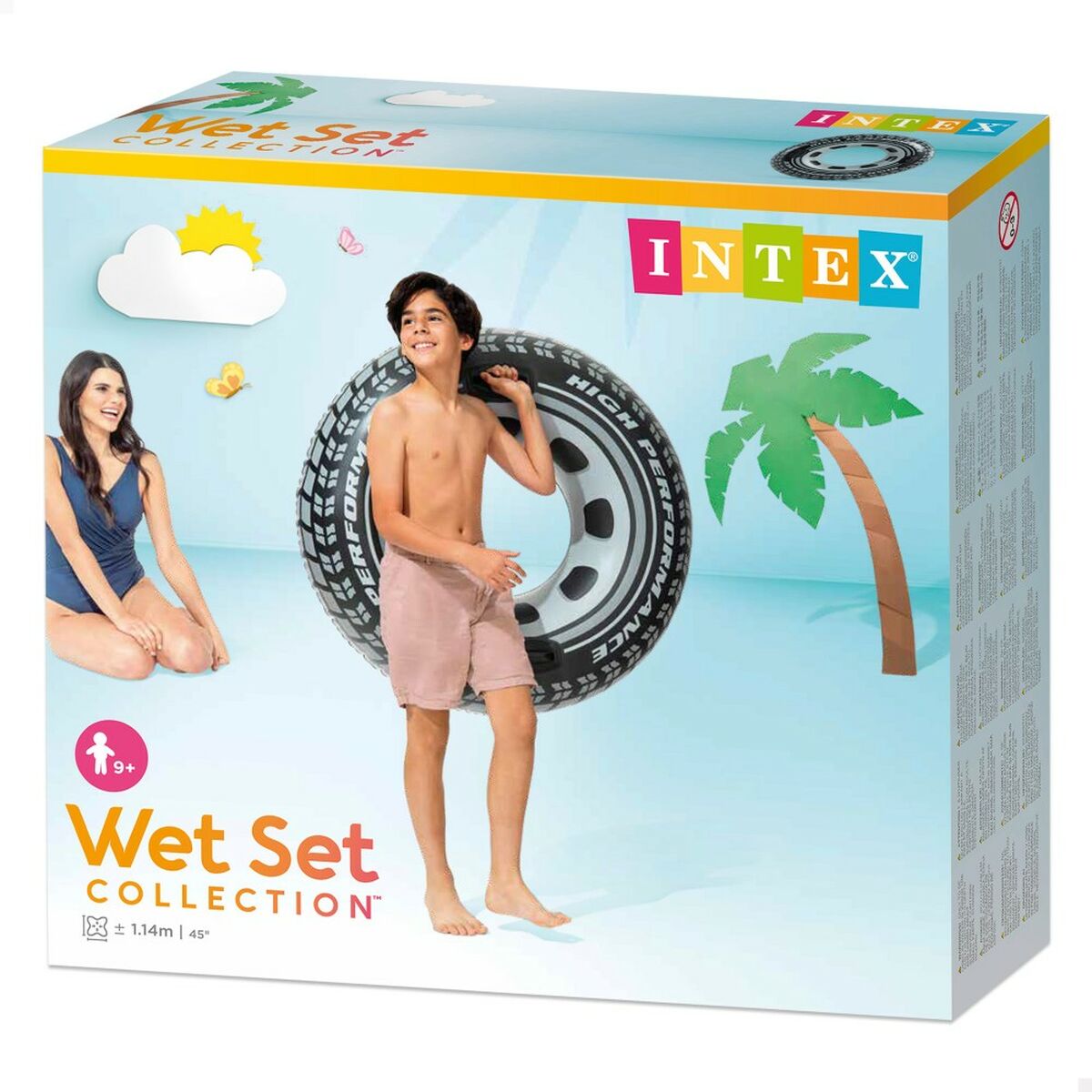 Надувное колесо Intex 114 x 114 cm (6 штук)-4
