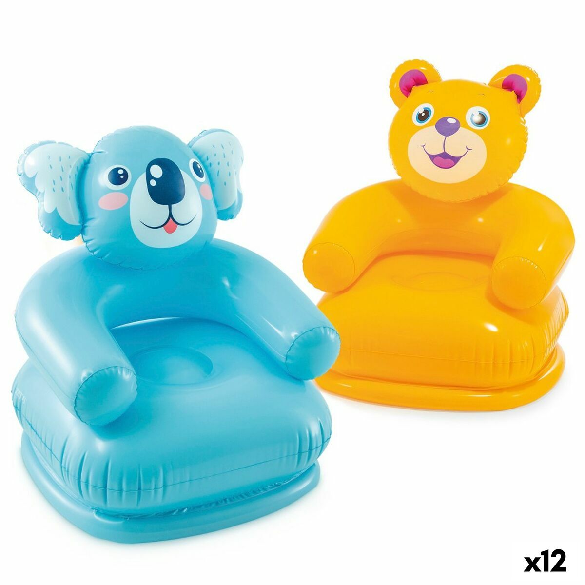 Надувное кресло Intex HAPPY ANIMAL 66 x 79 x 64 cm (12 штук)-2
