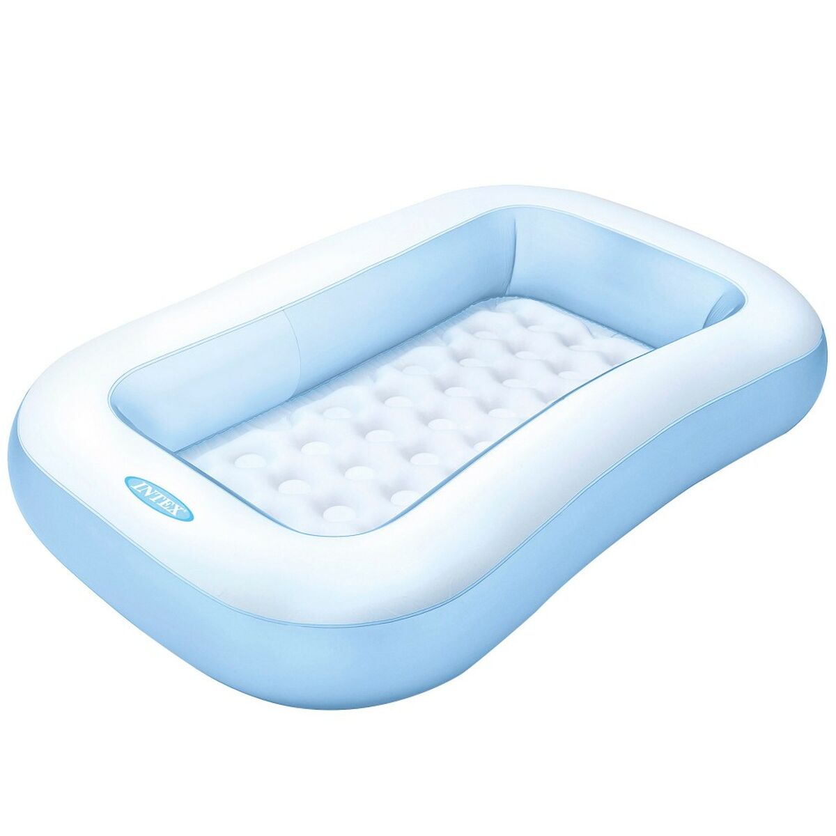Детские надувное кресло Intex Прямоугольный Синий Белый 90 L 166 x 25 x 100 cm (6 штук)-2