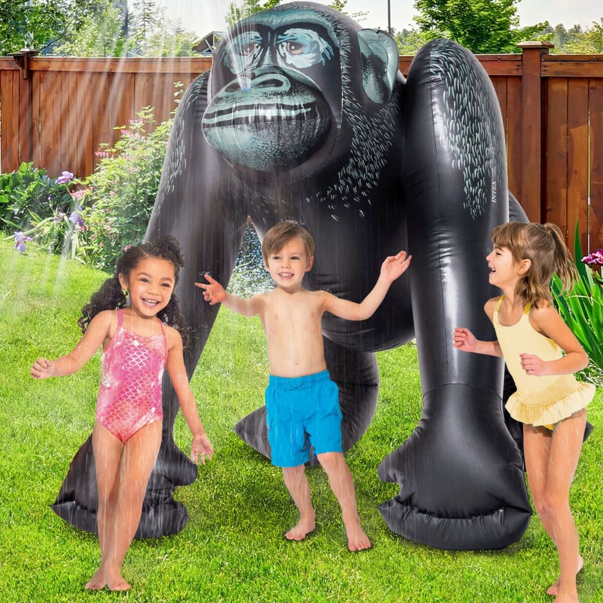 Игрушка, поливалка, распылитель воды Intex PVC 170 x 185 x 170 cm Горилла-3