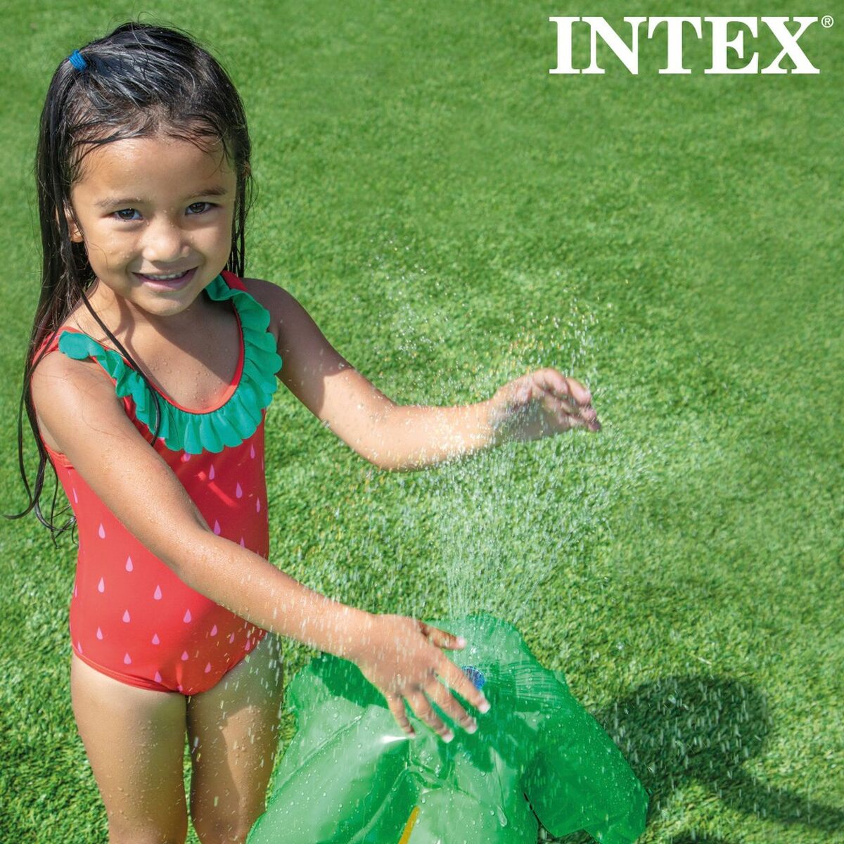 Детские надувное кресло Intex Игровая площадка динозавры 191 x 58 x 152 cm (3 штук)-4