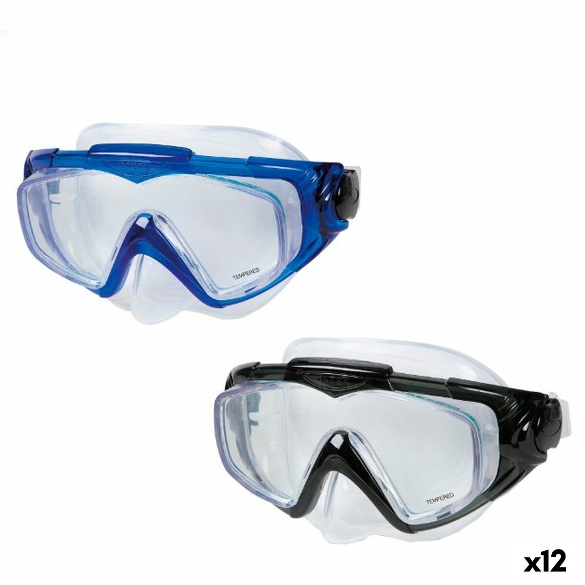 Очки для сноркелинга Intex Aqua Pro-3